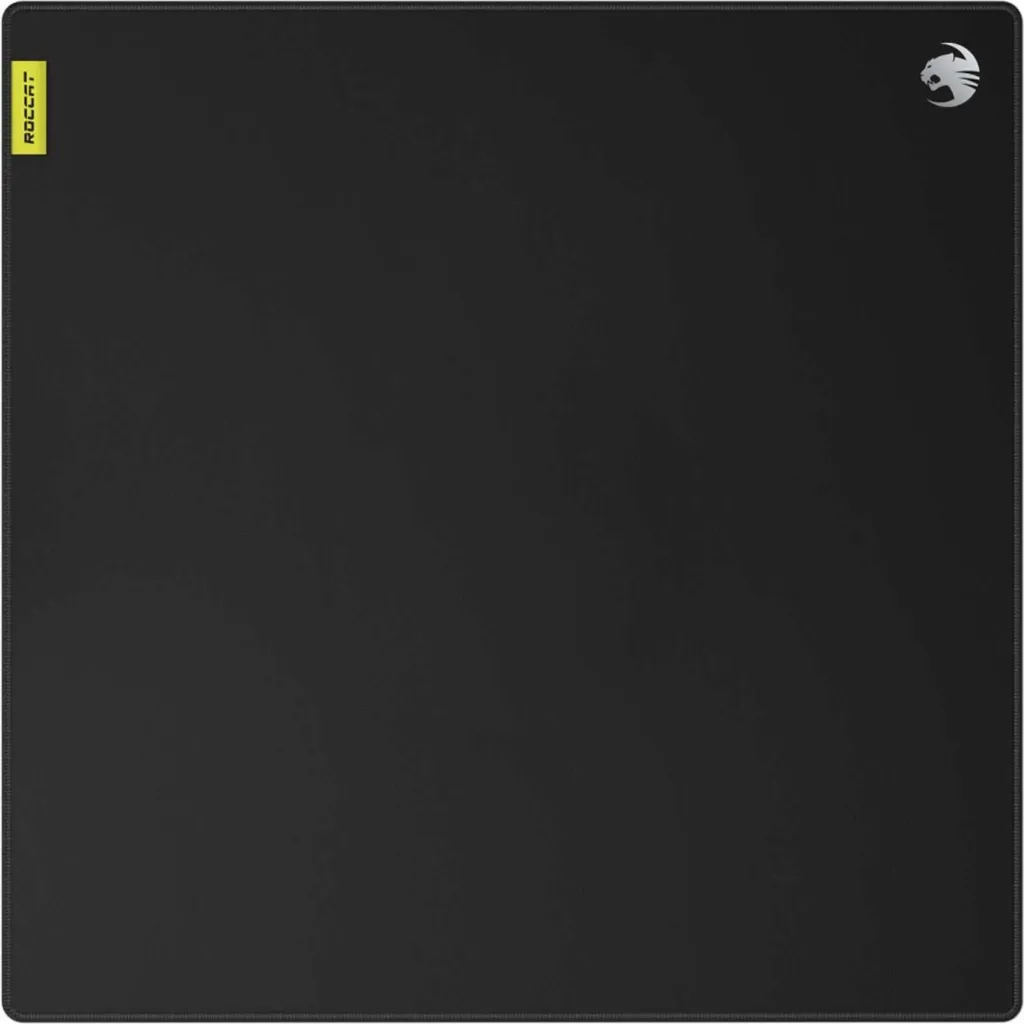Grand Tapis de Souris Gaming Roccat Sense Ctrl 450 x 450 mm Noir de 3 mm