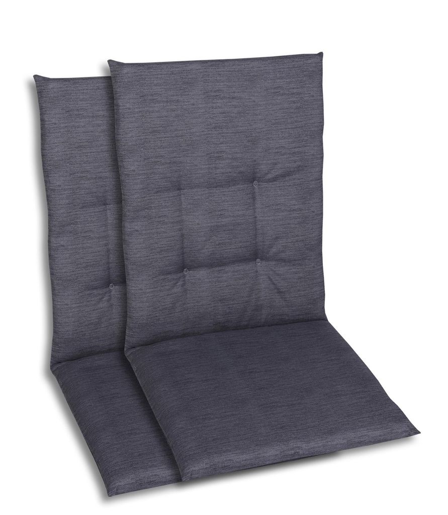 GO-DE Textil, Sesselauflage Mittellehner, 2er Set, Farbe: Produktbild 