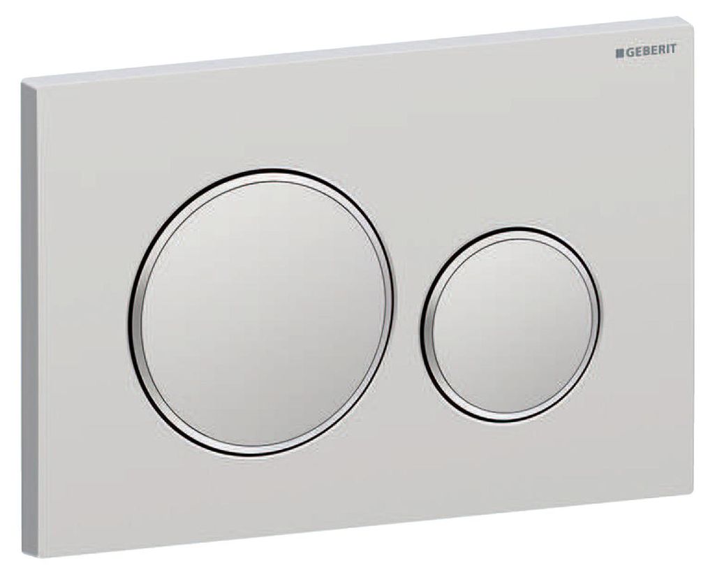 Geberit Sigma20 Betätigungsplatte, rund, 2-Mengen-Spülung Produktbild 