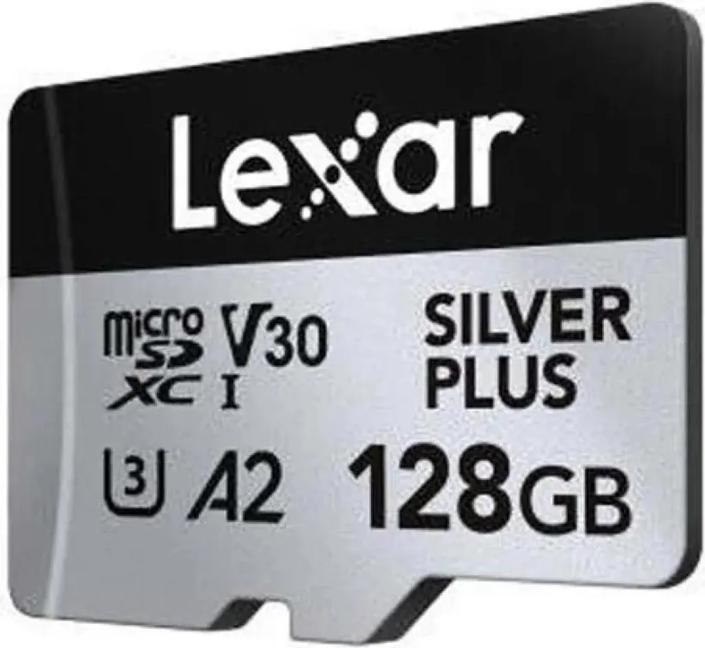Carte Lexar 128Go Micro SD Silver Plus pour Drone et Caméra d'Action - 2
