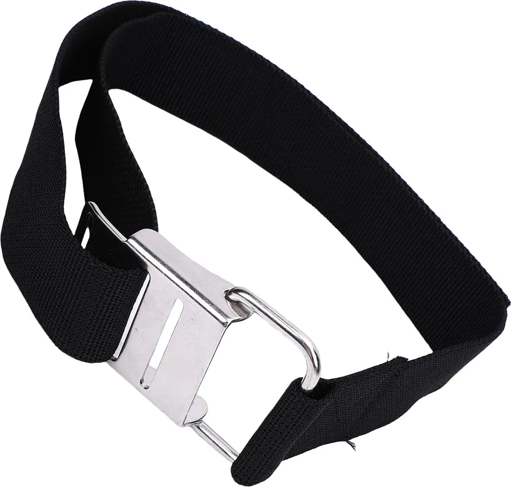 Sangle bouteille de plongée avec boucle acier inox anticorrosion - 2