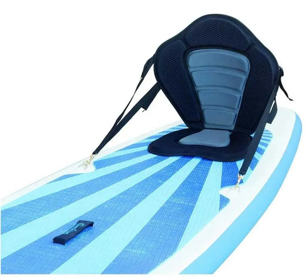 Fini le mal de dos en Paddle avec le Siège Kohala Sup-board Noir Noir