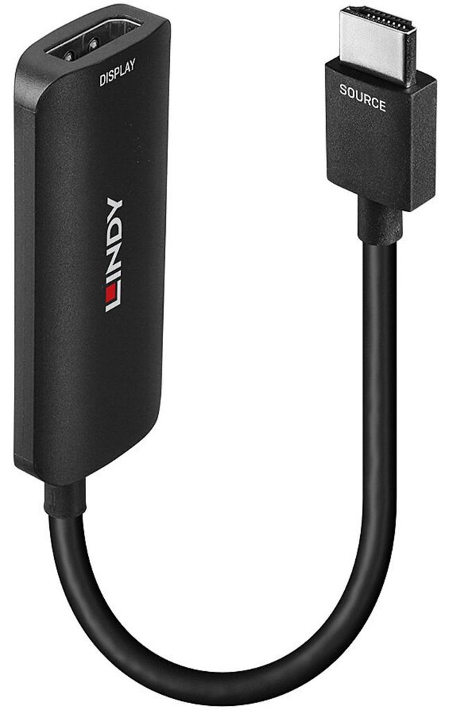 Lindy 38327, 157 m, HDMI Typ A (Standard), DisplayPort, Produktbild 