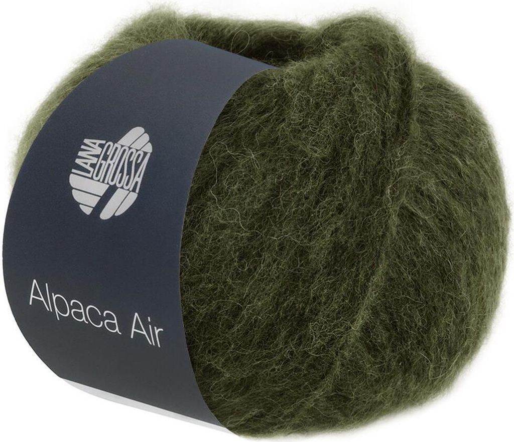 Lana Grossa ALPACA AIR 50 g kuschelweiches Alpaka- und Produktbild 