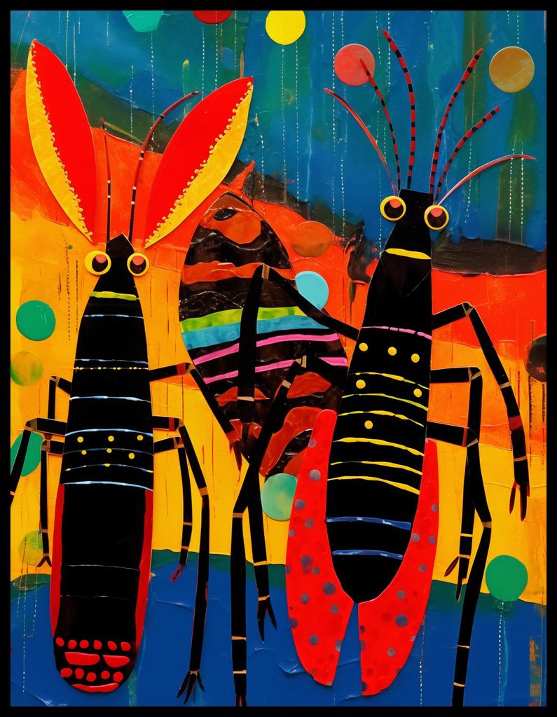 Plakat 50x65cm Tänzerische Rhythmen