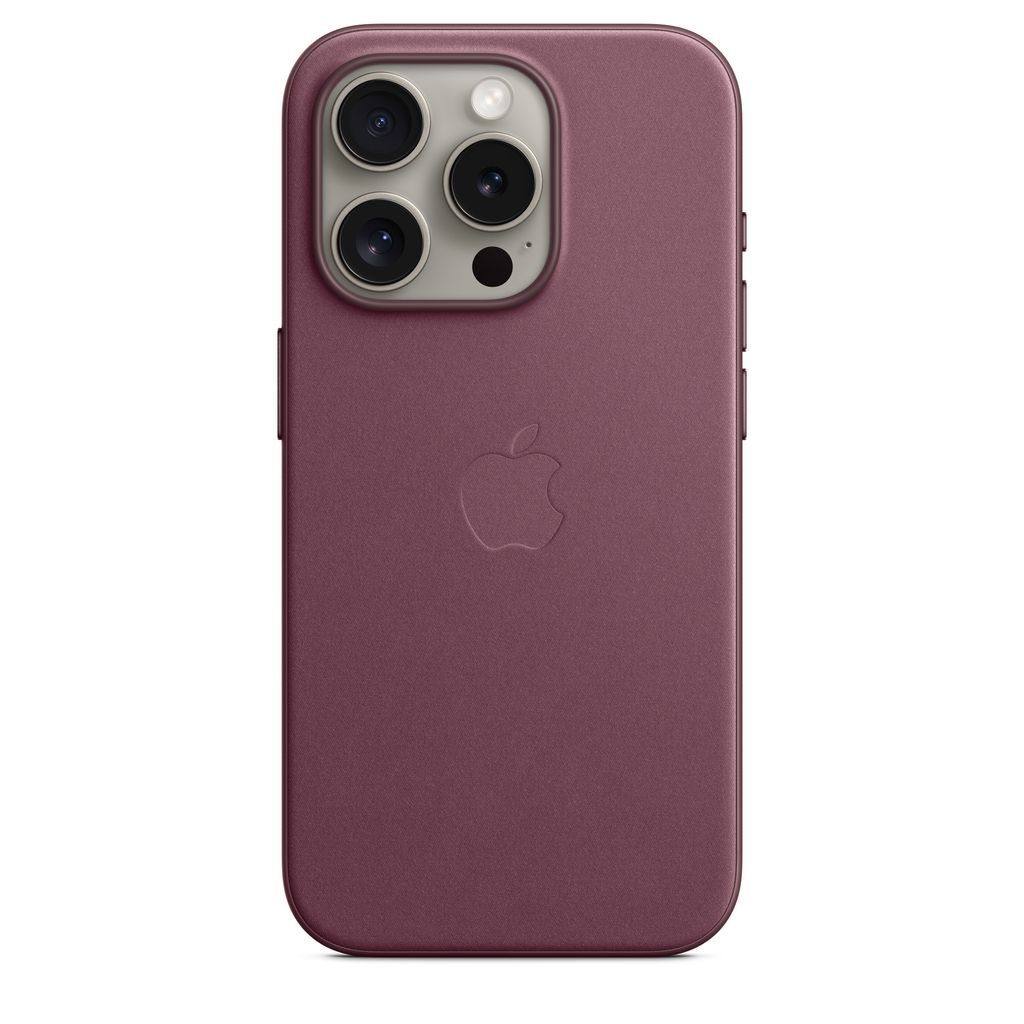 Apple iPhone 15 mit Case Pro Feingewebe