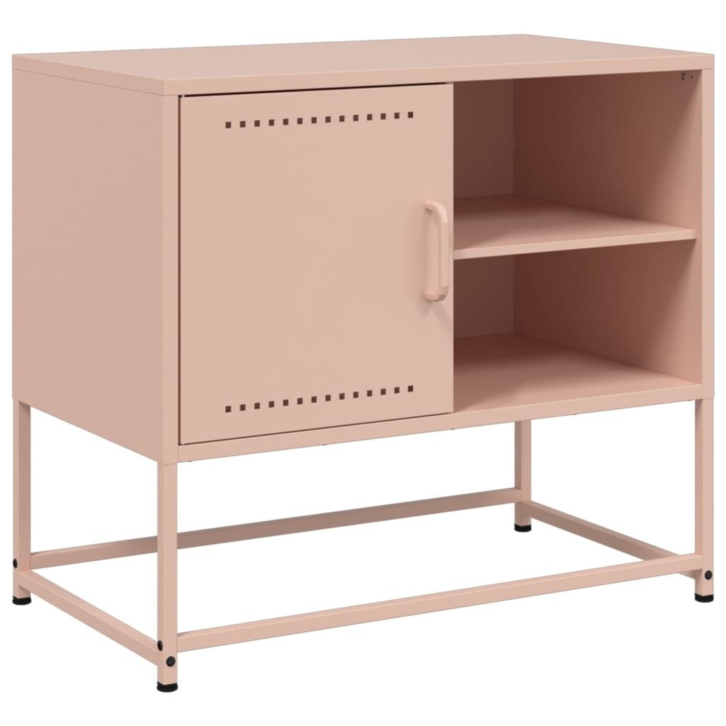 "Winteraktion" TV-Schrank Rosa 68x39x60,5 cm Stahl - TV-Schränke CC21334