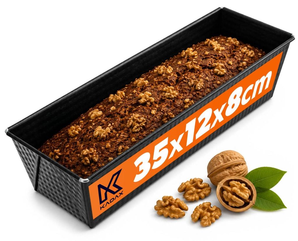 KADAX Blacha Forma Do Pieczenia Chleba Keksówka Do Ciasta Zdjęcie produktu 