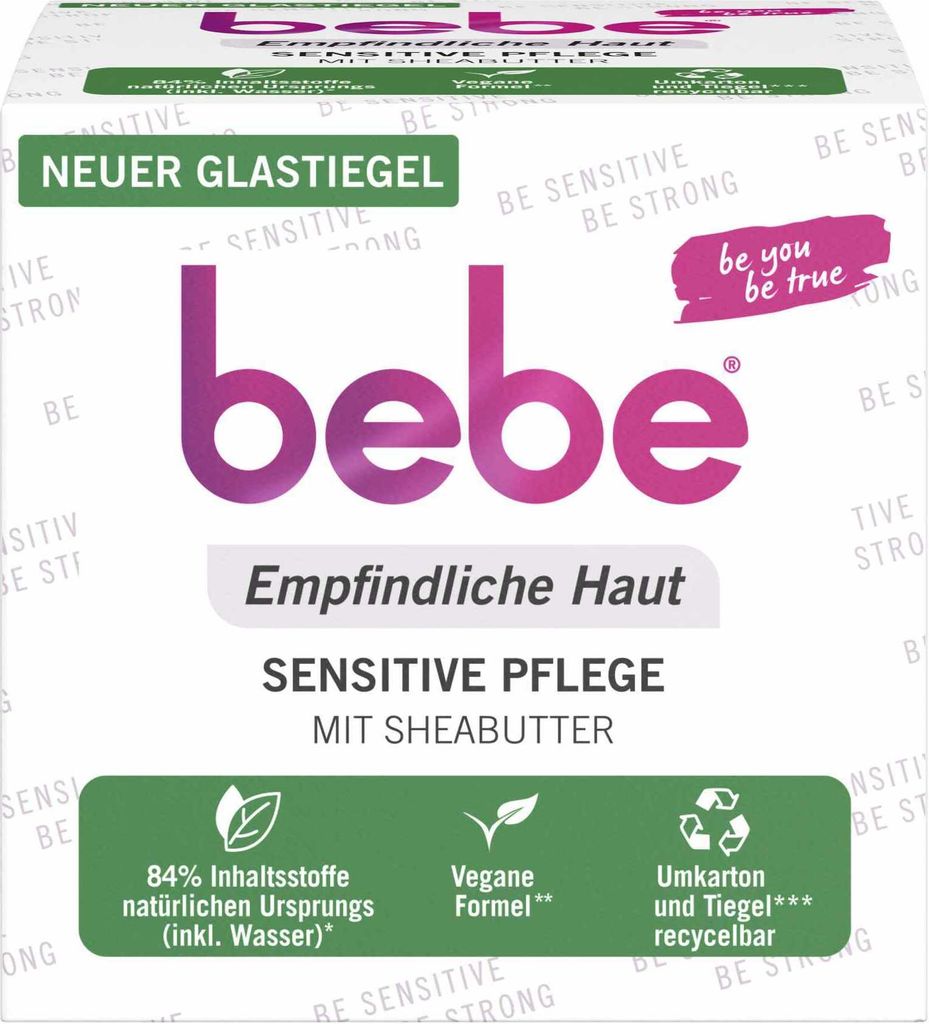 (DE) Bebe, Denný hydratačný krém pre citlivú pleť, 50 ml Obrázok produktu 