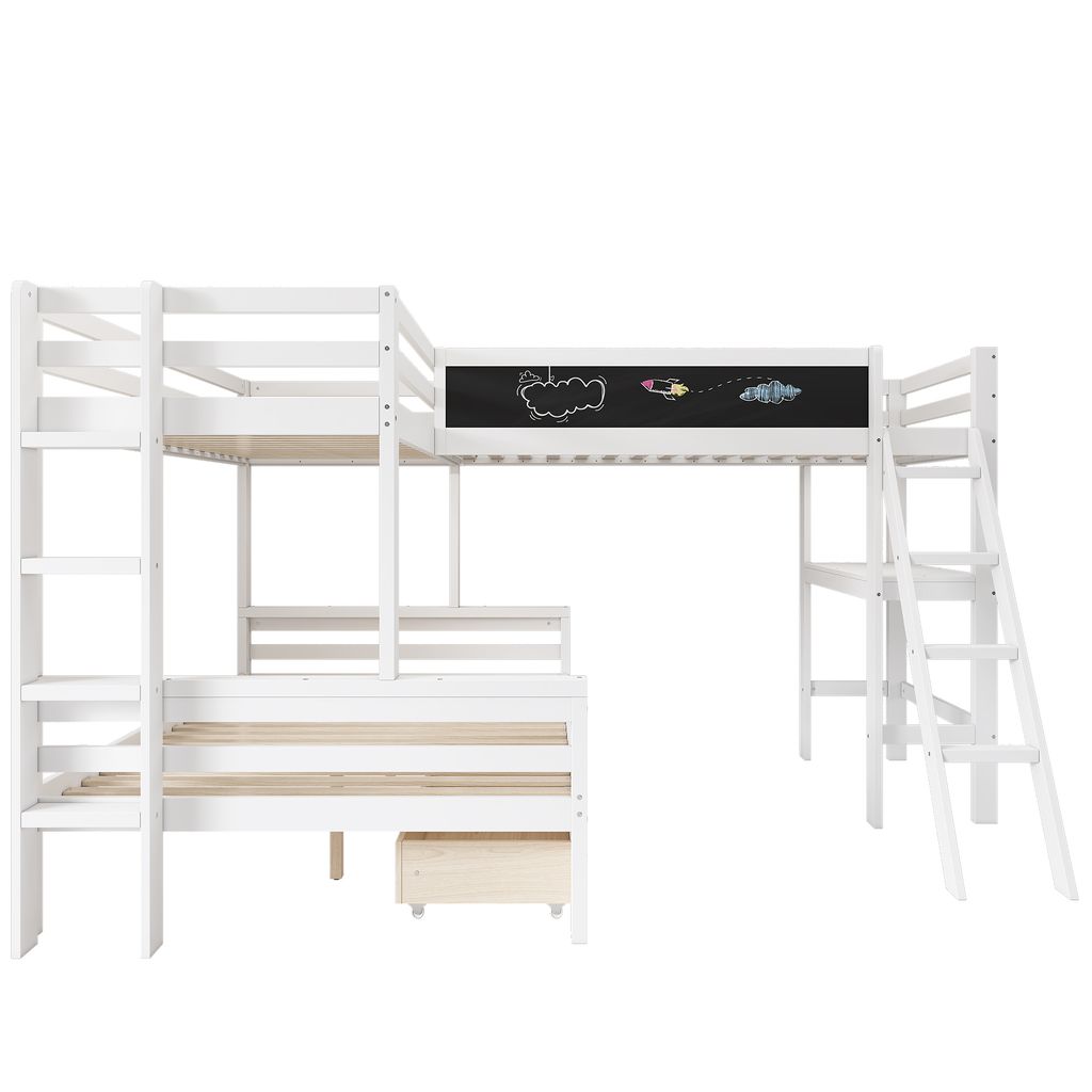 Patrová postel Flieks 90x200cm / 140x200cm | Kaufland.cz