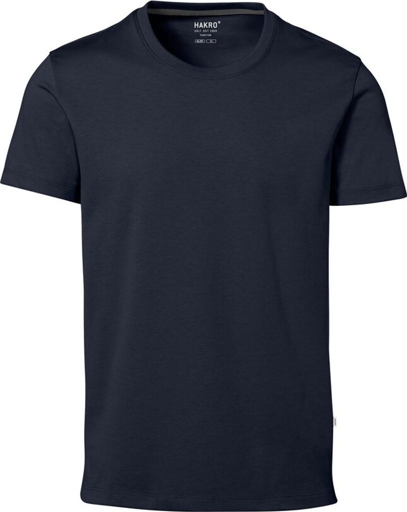 HAKRO Baumwolle Tec T-Shirt Herren #269 Gr. 6XL tinte