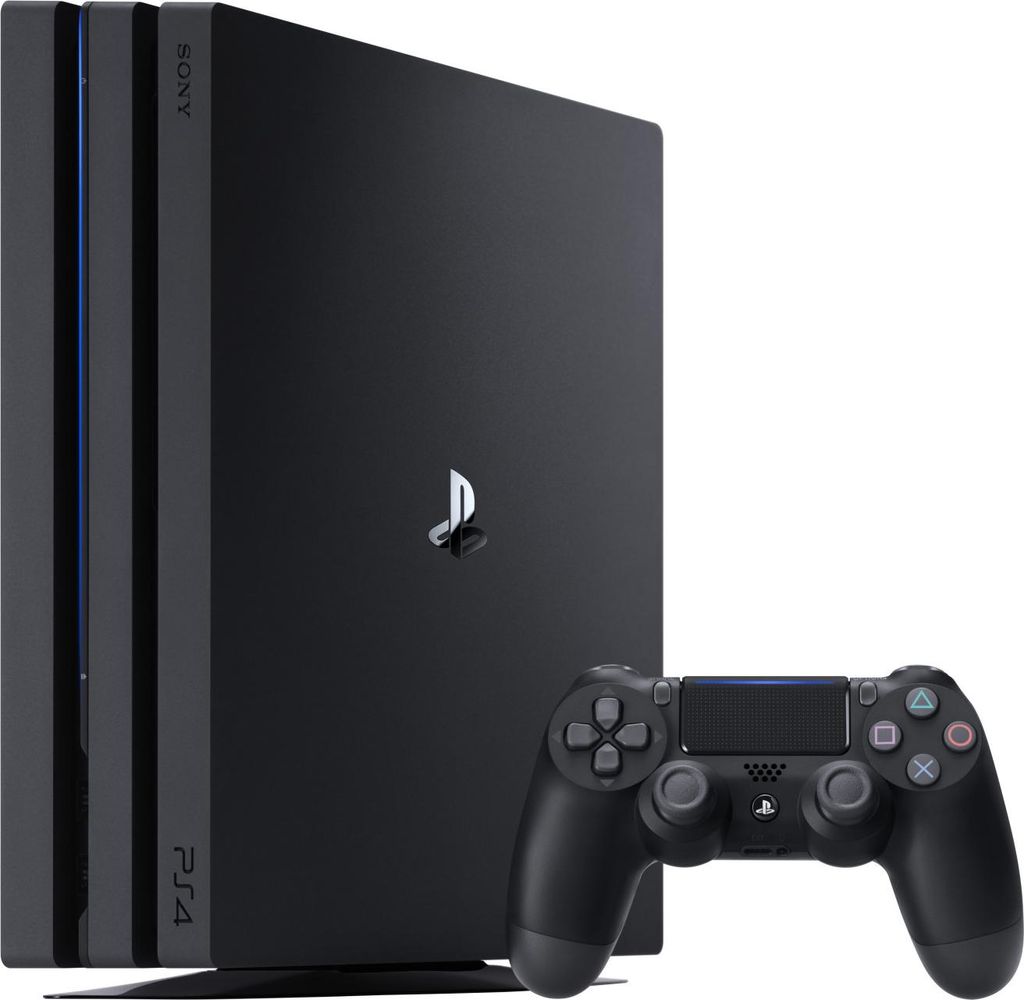 Sony PlayStation 4 Pro Konsole mit 1 TB - Farbe: Schwarz Produktbild 