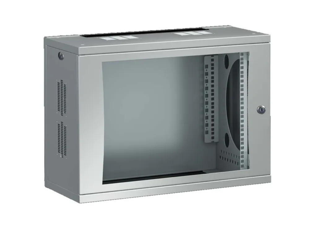 Armoire Informatique Murale 9U 600x400mm Rittal pour Petit Bureau