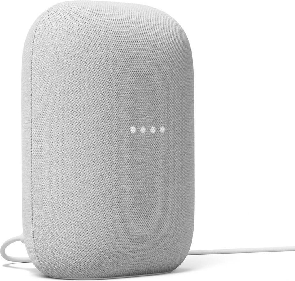 Google Nest Audio Kreide Smart Speaker Assistant Produktbild 17