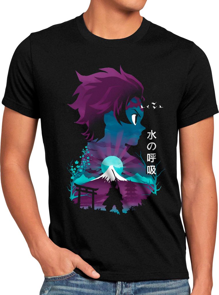 style3 Kamado Night Herren T-Shirt anime japan manga
