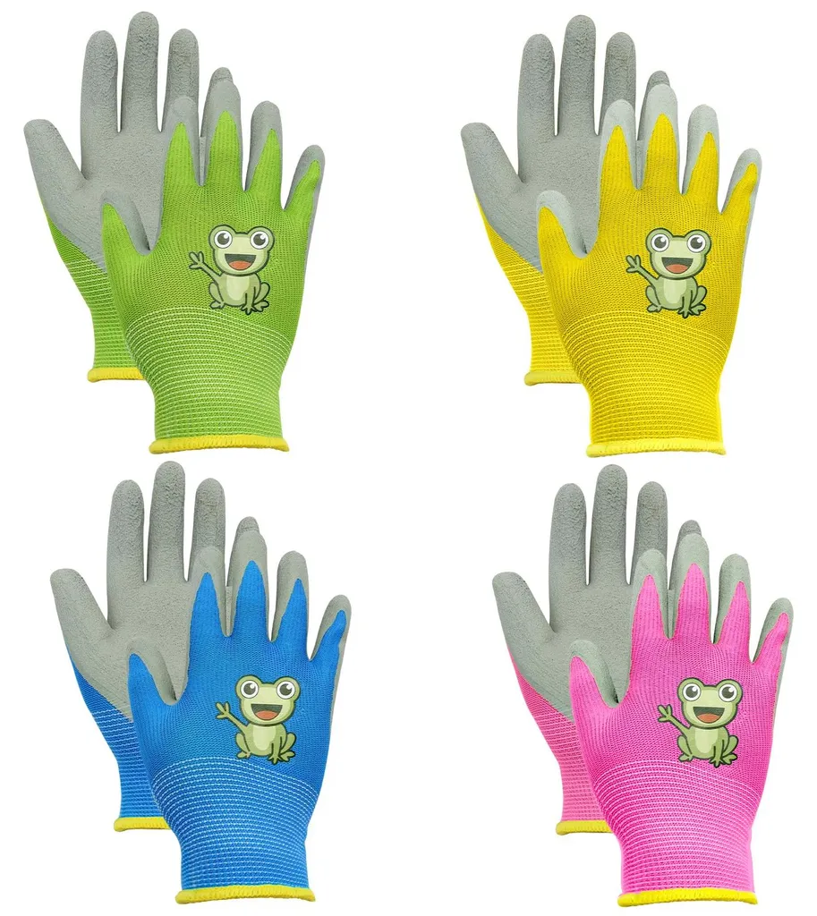 Gants de jardinage pour enfants pack de 4 idéal pour aider au potager