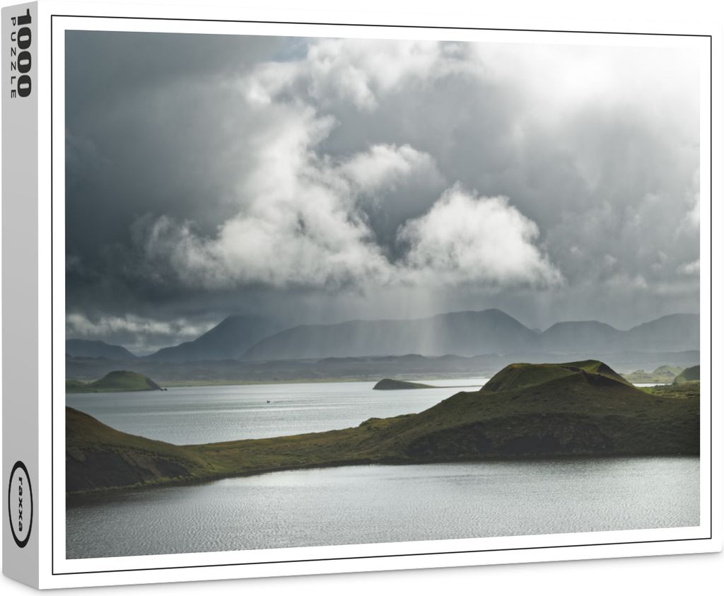 raxxa Premium-Puzzle "Myvatn", 1000 Teile Produktbild 