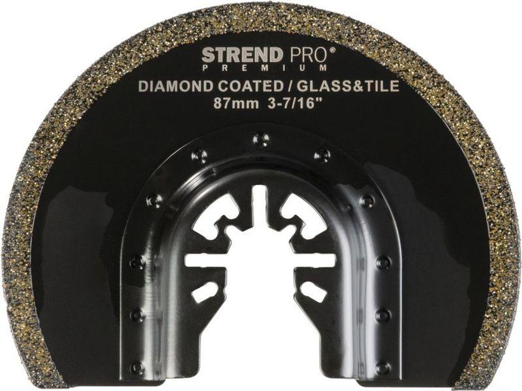 Werkzeug Strend Pro DS-R012 Sägeblatt - Halbkreis Karbid, für Multischleifer, 85 mm, G50
