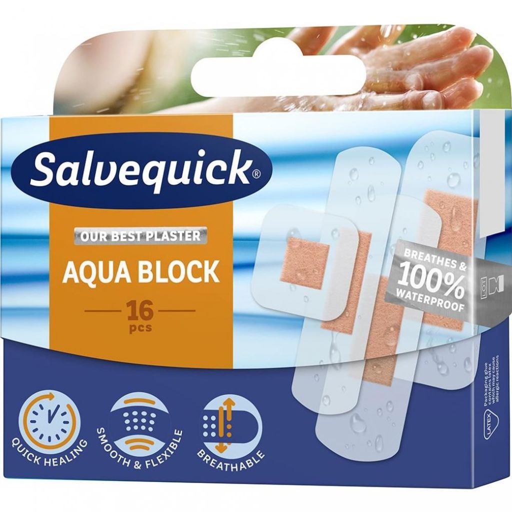 Aqua Block Healing Accelerator Patch, wasserfest, 16 Stück Produktbild 