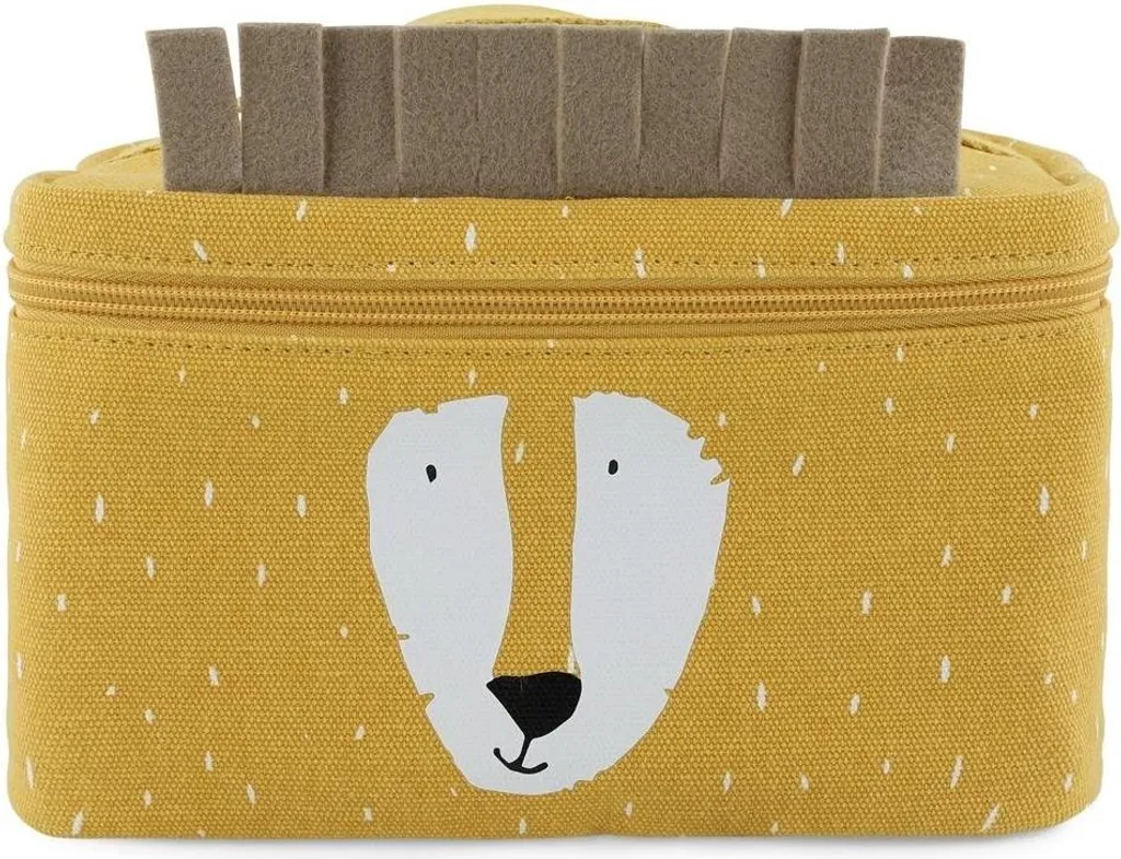 Sac Isotherme Enfant Trixie Mr. Lion - Lunchbox Thermique Jaune 1,5L