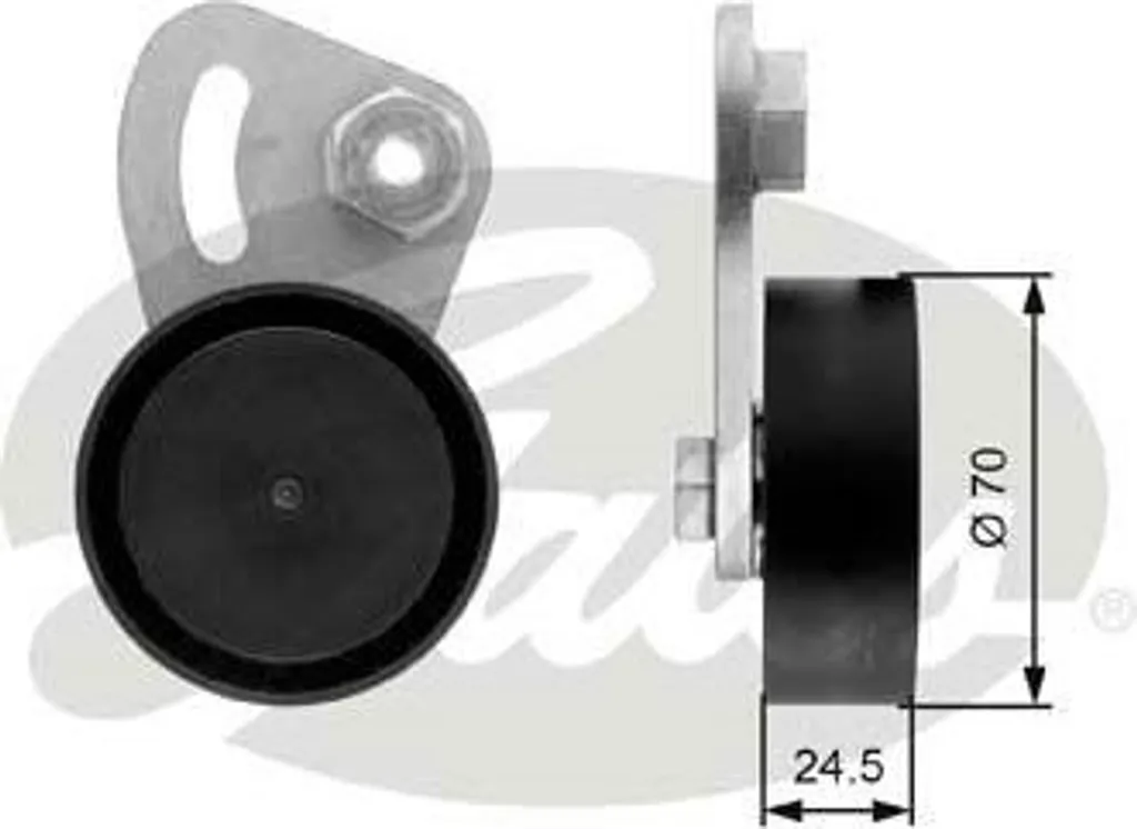 Galet tendeur de courroie accessoire pour BMW Série 3 E36 et Série 5 E39