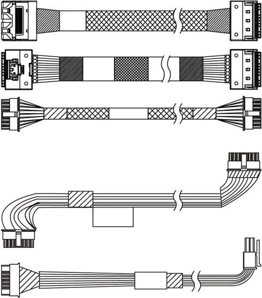 Front Expander Backplane 4X97A87505 Lenovo SR650 V3 Haute Densité