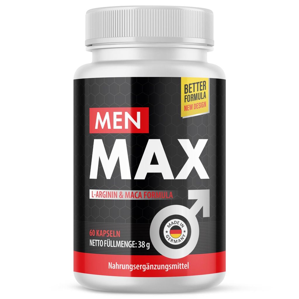 Men Max Kapseln | für den aktiven Mann | 60 Kapseln 1x Produktbild 