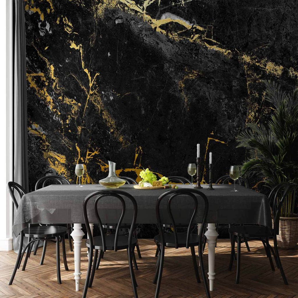 Vlies Fototapete - Black Elegance 250x175 cm Muster f-C-0461-a-a