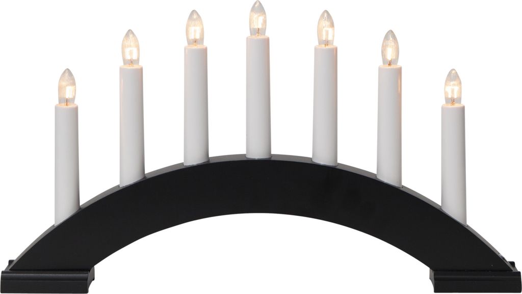 Star Trading 283-16 Fensterleuchter "Bea", 7-flammigFarbe: Produktbild 