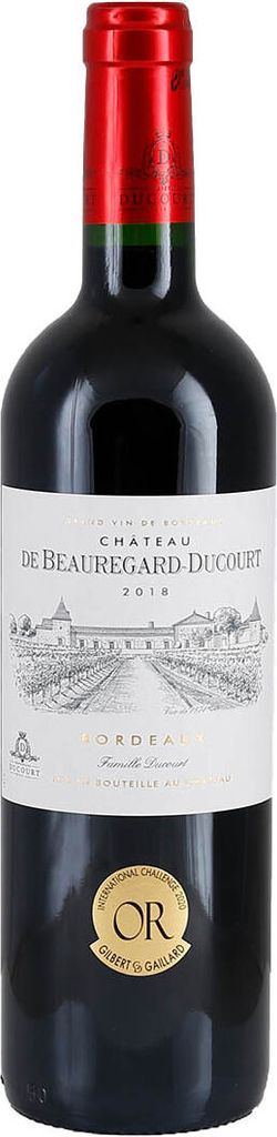 Château de Beauregard-Ducourt Bordeaux Rouge 2019 | Rotwein Produktbild 