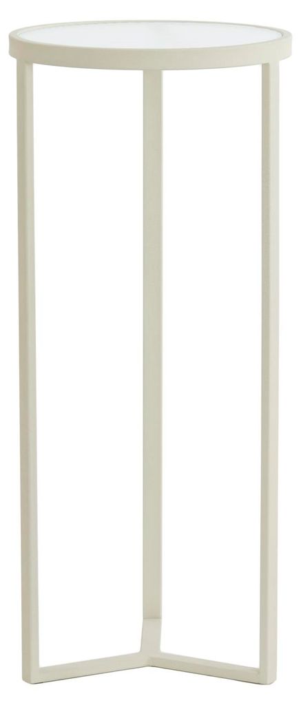 Light & Living Säule RETIRO klares Rippenglas crème – Produktbild 