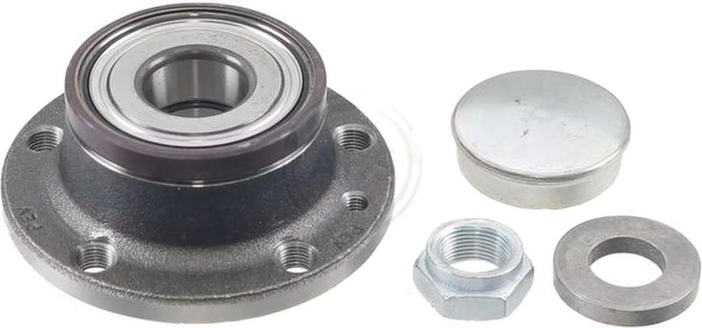 Radlagersatz reibungslose Drehung Ø 117 mm 61 mm 5 A.B.S. für u.a. FIAT DOBLO