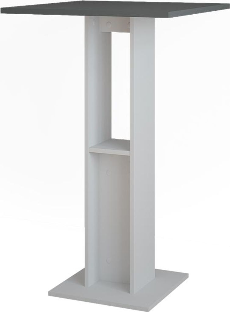 Barový stůl Vicco Repose Bílá/antracitová 65 x 65 cm, Model Obrázek produktu 