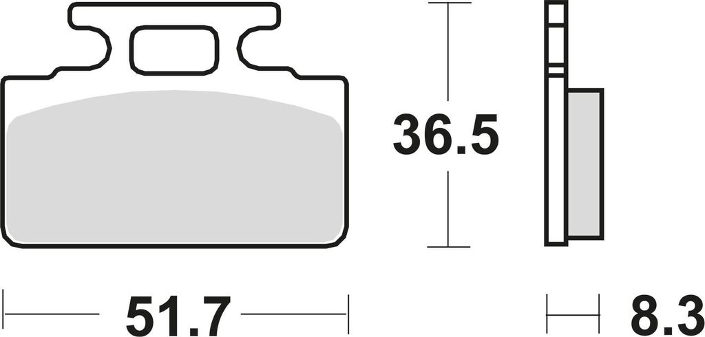 TRW Bremsbeläge MCB 589 Bremsbelag MCB 589 Bio-Standard
