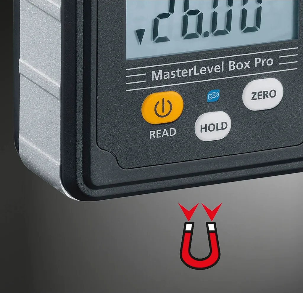 Laserliner MasterLevel Box Pro Nero: Livella Digitale Bluetooth 360° - 9