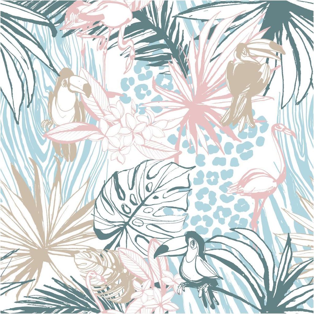 Tapeteneffekt-Aufkleber – GRECIA – 60 x 60 cm