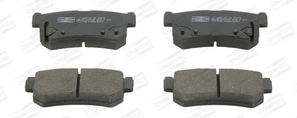CHAMPION Bremsbeläge Satz Hinten Bremsklötze für SSANGYONG REXTON W 573377CH