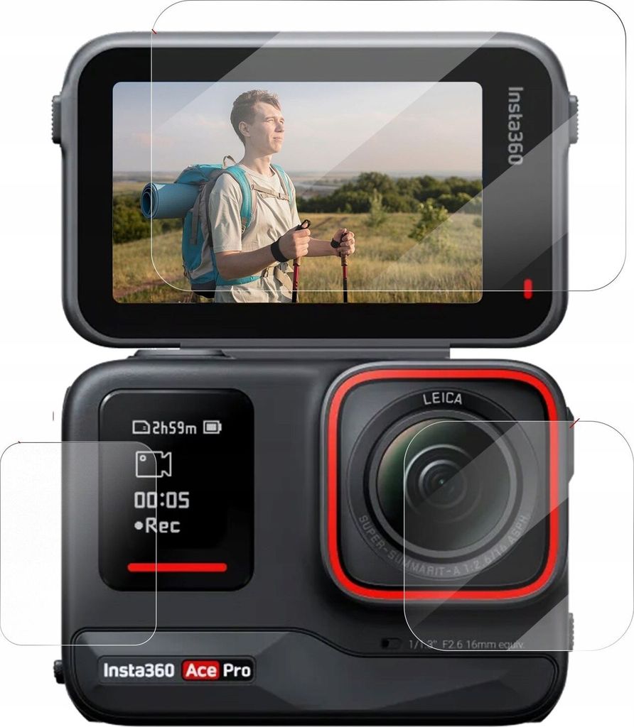 TELESIN tempered glass for Insta360 Ace Pro / Ace camera