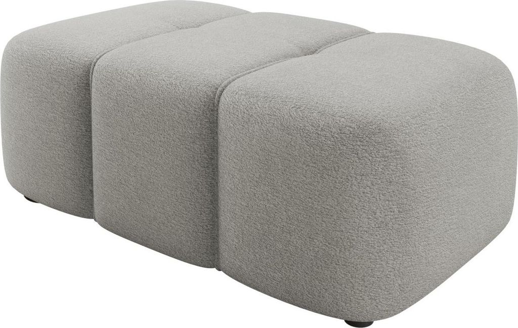 MIRJAN24 Polsterhocker Furyn, Moderne Sitzhocker vom Hersteller, Holzkonstruktion (Farbe: Velo 633)