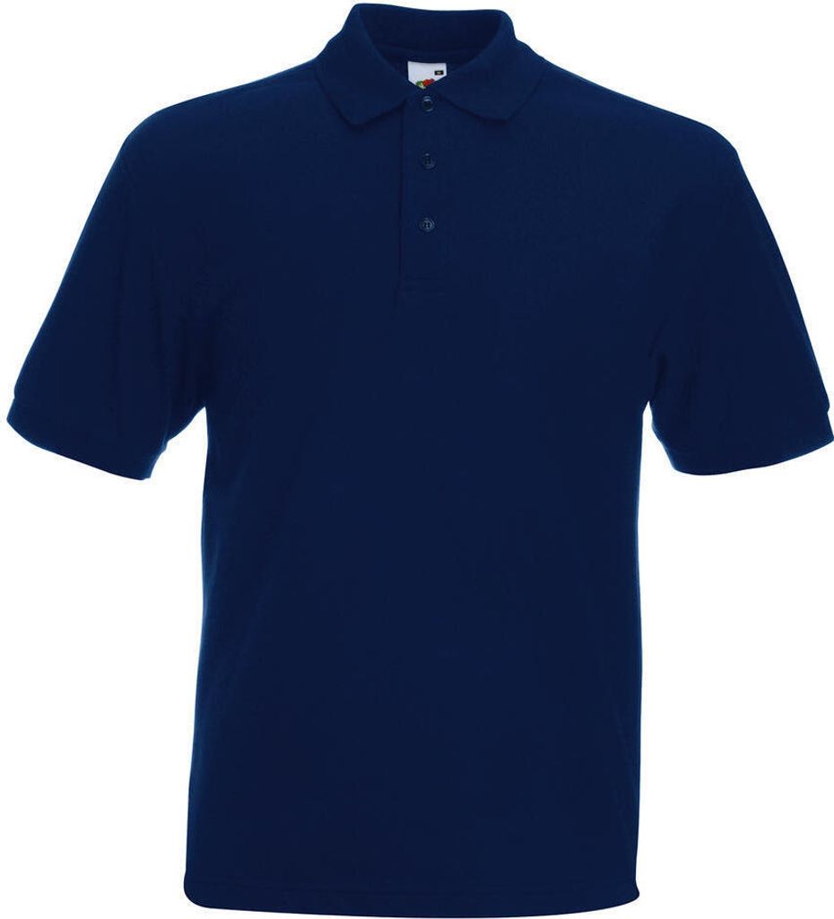 Fruit of the Loom 63-204-0 | 65/35 Heavy Piqué Poloshirt Herren - Farbe: Navy - Größe: 3XL