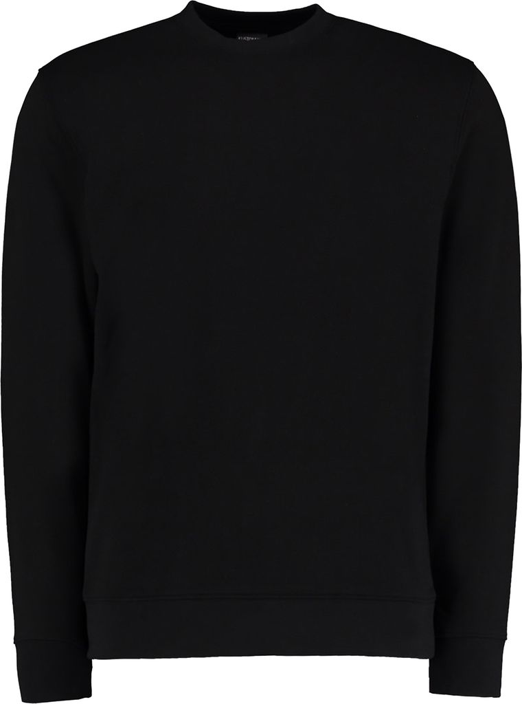 Kustom Kit Herren Klassic Strick Sweatshirt BC3725 (XL) (Schwarz)
