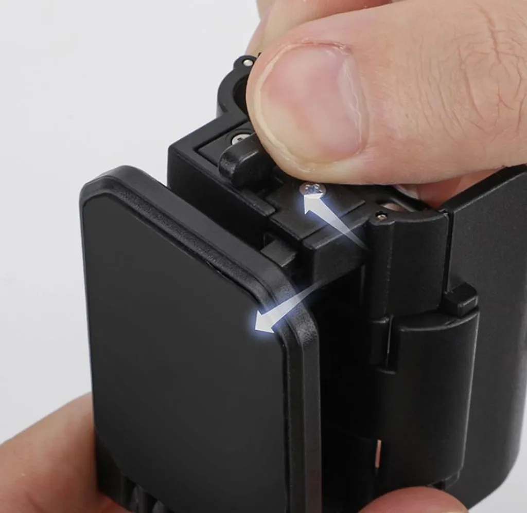 Staffa Magnetica DJI Pocket 3 Blu - Base Regolabile Quick Release - 11