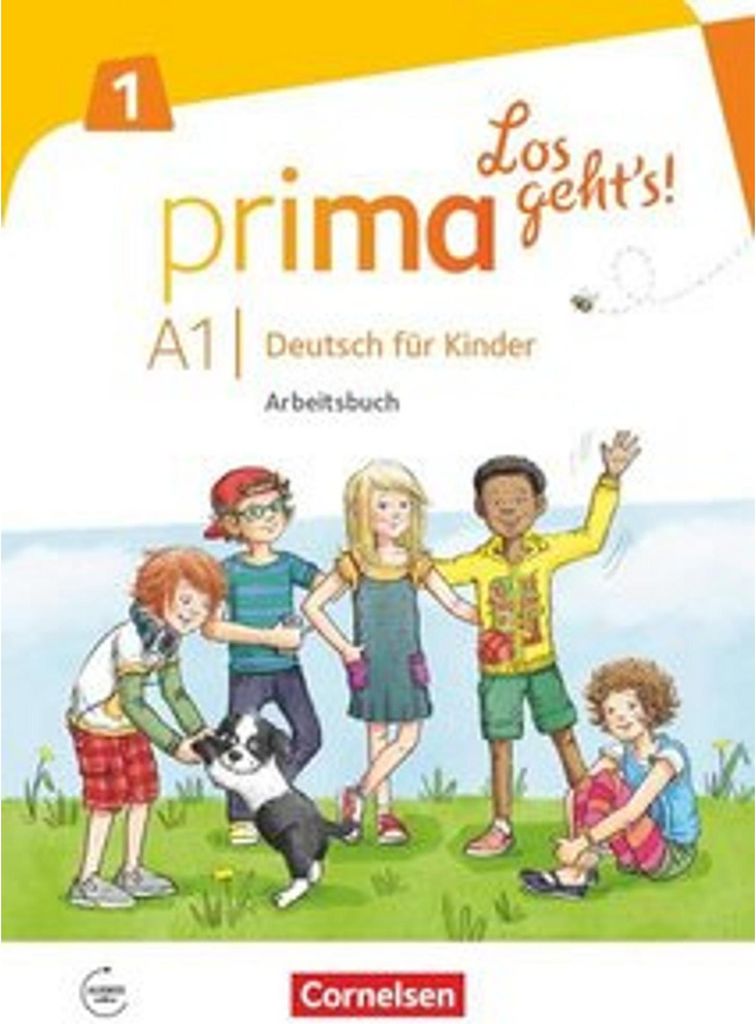 Prima - Los geht's! Band 1 - Arbeitsbuch mit Audio-CD und Stickerbogen