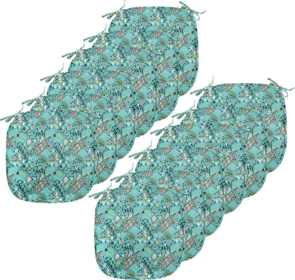 Cuscini Esterno ABAKUHAUS 40x40 Tropicali Impermeabili - Set 12