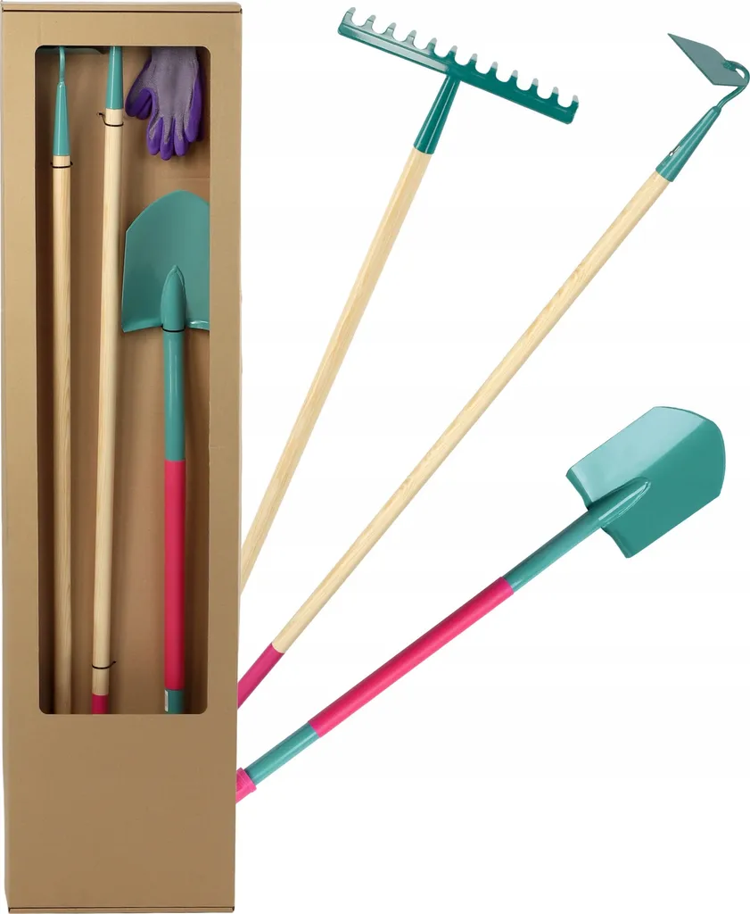 Outils de jardinage pour planter et désherber avec bêche et binette Orum