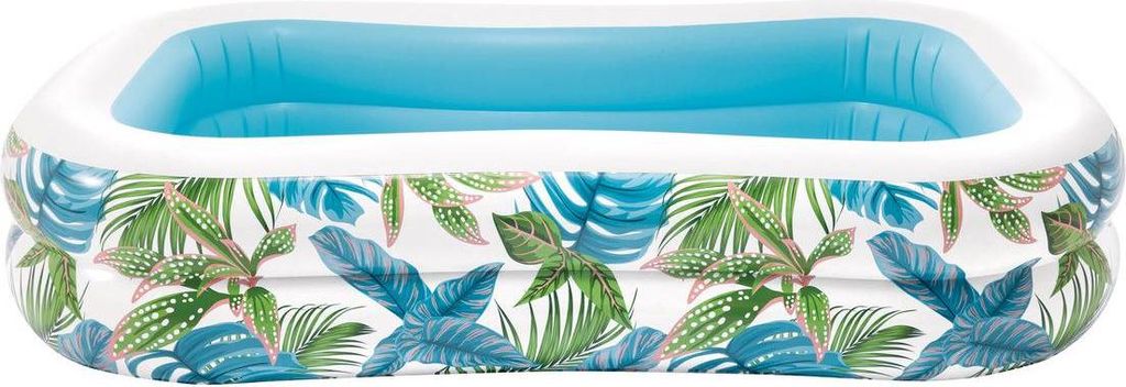 Intex Pool Swim Center Tropical Family Pool 229cm x 152cm x 48cm 600 Liter ab 3 Jahren 57177NP