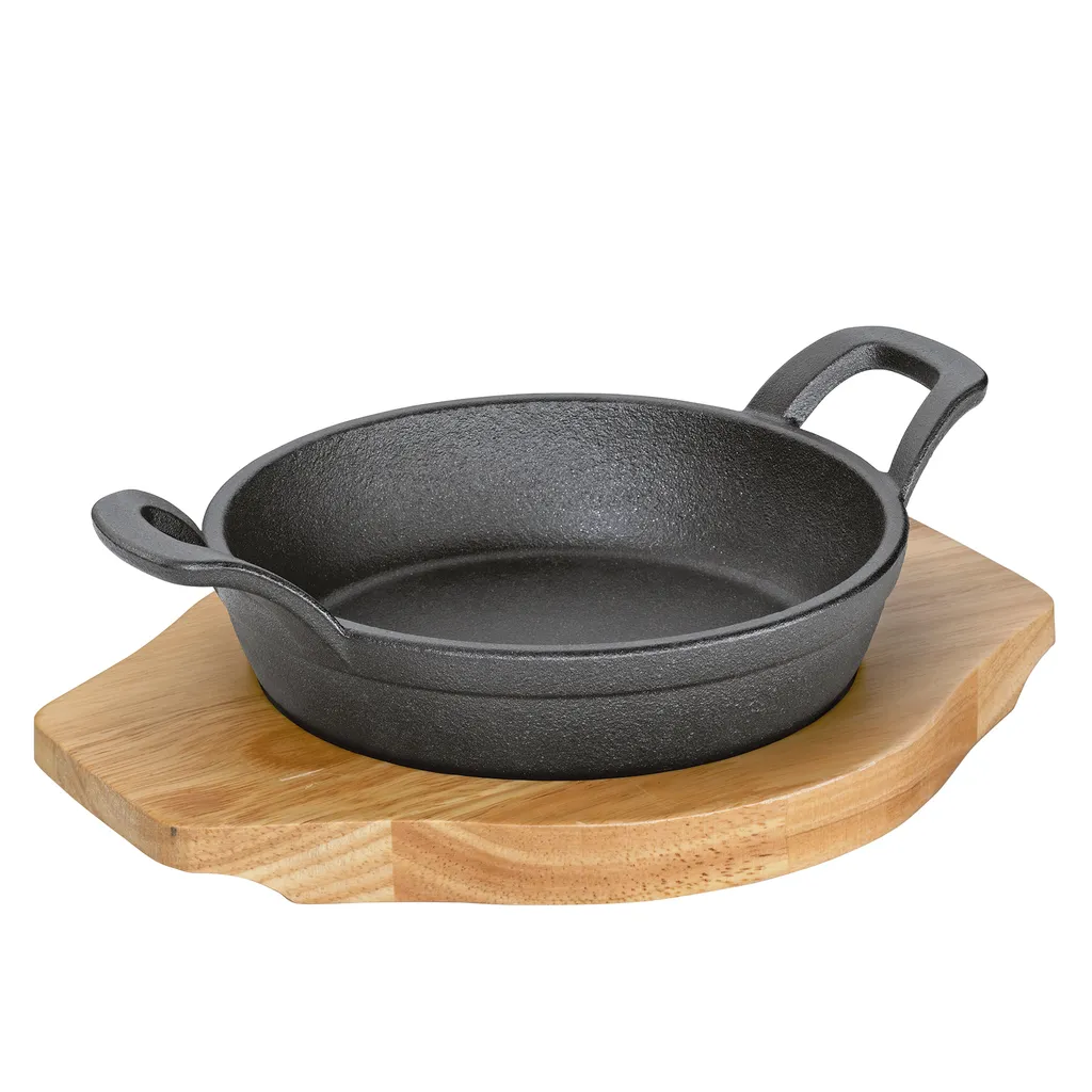Küchenprofi Padella BBQ Ghisa 18,5x24 cm - Accessorio Professionale
