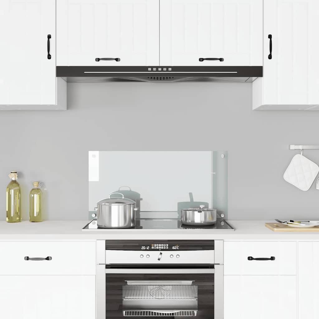 vidaXL Alzatina da cucina trasparente 80×40 cm in vetro Immagine del prodotto 