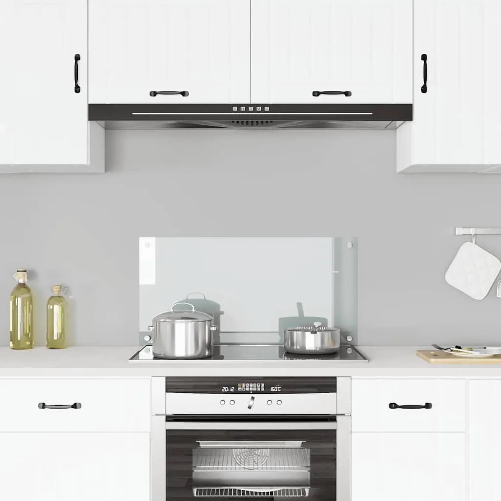 OFFERTA Alzatina Cucina vidaXL 80x40 Vetro Temperato Trasparente Prezzo Shock