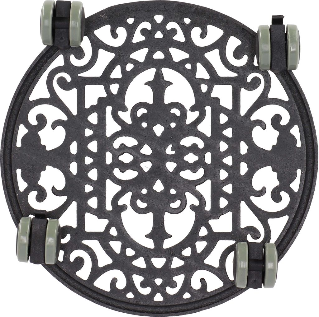 Esschert Design Antik-Pflanzentrolley rund; TG21 Produktbild 